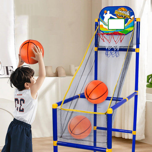 ⏰60% OFF NOW!⛹️Fast Shipping 🚚💨Kids' Indoor Basketball Arcade Game with 4 Balls🏀