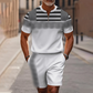 ⏳Limited time – 50% OFF⏰👕Summer Hot Sale 50% OFF⭐Men's Quarter-Zip Shirt & Shorts Set