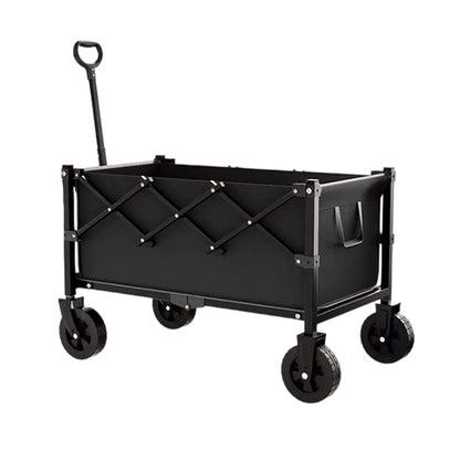 🛒 LIMITED-TIME 50% OFF! ✨Heavy‑Duty Collapsible Wagon Cart – 130L capacity, 80kg load, all‑terrain wheels,Thickened carbon steel frame!🚚