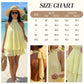 👗🌊 55% RABATT! Leicht fließendes Trägerkleid mit Wickeloptik & ausgestelltem Saum – Perfekt für Sommerpartys & Strand ✨