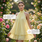 👗🌊 55% RABATT! Leicht fließendes Trägerkleid mit Wickeloptik & ausgestelltem Saum – Perfekt für Sommerpartys & Strand ✨
