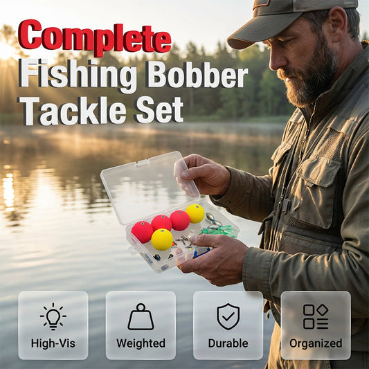 ⏳🔥LIMITED-TIME 50% OFF! ⏰Complete Fishing Float & Sinker Rig Kit, great for fishing setup🎣⚖️