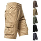 🔥 Pro-Favorite Men's Outdoor Cargo Shorts – Cotton Blend – Breathable 🏕️