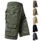 🔥 Pro-Favorite Men's Outdoor Cargo Shorts – Cotton Blend – Breathable 🏕️