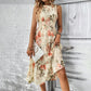 👗New Arrivals 55% OFF💥Women’s Sleeveless Floral Print Casual Dress – Smocked Bodice, Tiered Skirt, Midi Length ✨