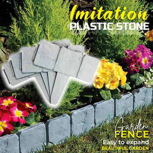 ⏳🔥LIMITED-TIME 50% OFF! ⏰Imitation Stone Garden Fence – Realistic Look, Easy Install & Expandable Design 🌿✨