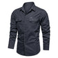 ⏳Time-Limited Special⏰Men’s Long Sleeve Cotton Workwear Shirt – Durable, Comfortable & Perfect for Everyday Work ✨💪