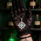 🔮Mystical Birthstone Witches Knot Necklace – Natural Crystal💞Protect Your Loved Ones