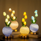 🌷💡 Elegant Tulip Bouquet Night Light – 50% OFF! Soft glow, realistic flowers, USB powered – perfect for bedroom & nursery. 🔥✨