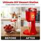 🥳2026 HOT SALE🍦🕹️ 40% OFF! Automatic Ice Cream Machine – 15‑min quick churn, 1.0L capacity. One‑touch dispensing. Homemade soft serve! 🍨✨