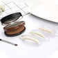 💄60% OFF NOW ! 🖌️2-Color Waterproof Eyebrow Stamp Powder Kit, Smudge-Proof Quick Natural Full Brow Makeup with Dual-End Brush