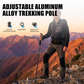 ⛰️ Last Day Special Price £11.99 ! ✨ Adjustable Aluminum Alloy Trekking Pole – Durable, Shock-Absorbing, Lightweight 🌲