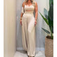 👗 2026 New Arrivals 50% OFF✨ Sleeveless Cutout Wide-Leg Jumpsuit with Adjustable Back Tie – Alluring, Flowy, Sophisticated 🌴