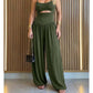 👗 2026 New Arrivals 50% OFF✨ Sleeveless Cutout Wide-Leg Jumpsuit with Adjustable Back Tie – Alluring, Flowy, Sophisticated 🌴