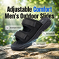 ⏰ LIMITED-TIME 60% OFF! 🏃 Men's Adjustable Dual-Strap Slide Sandals – Breathable Mesh, Cushioned, Secure Fit ✨