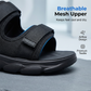 ⏰ LIMITED-TIME 60% OFF! 🏃 Men's Adjustable Dual-Strap Slide Sandals – Breathable Mesh, Cushioned, Secure Fit ✨