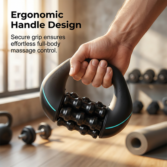 Rouleau de massage électrique en forme de U