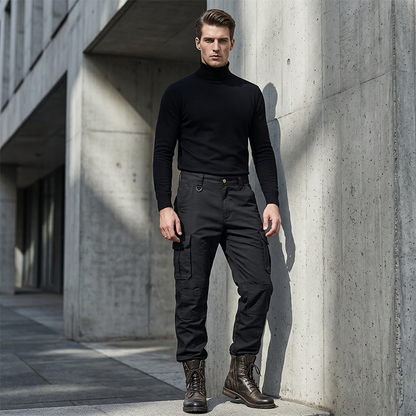 🪖 OFFRE LIMITÉE - 50% DE RÉDUCTION ! ✨ Pantalon cargo classique pour homme – Durable, multi-poches, coupe droite 🏔️