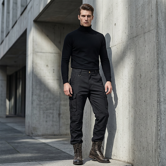 🪖 OFFRE LIMITÉE - 50% DE RÉDUCTION ! ✨ Pantalon cargo classique pour homme – Durable, multi-poches, coupe droite 🏔️