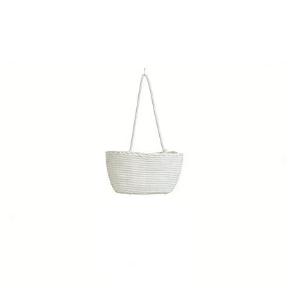 🧺✨Wall-Hanging Storage Organizer – 3-Tier, Boho Style, Space-Saving 🏡