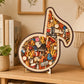 📢📢60% OFF !! ⏰Wooden Musical Note Jigsaw Puzzle🧩