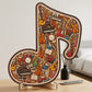 📢📢60% OFF !! ⏰Wooden Musical Note Jigsaw Puzzle🧩