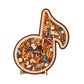 📢📢60% OFF !! ⏰Wooden Musical Note Jigsaw Puzzle🧩