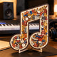 📢📢60% OFF !! ⏰Wooden Musical Note Jigsaw Puzzle🧩