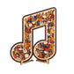 📢📢60% OFF !! ⏰Wooden Musical Note Jigsaw Puzzle🧩