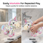 🔥55% OFF 🦄DIY Color-In Unicorn Plush Toy Kit, Washable Reusable Coloring Stuffed Animal, Creative Art Craft Set for Kids Birthday Gift