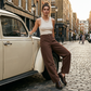 📢📢55% OFF !! ⏰Women's High-Waist Wide-Leg Pants