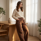 📢📢55% OFF !! ⏰Women's High-Waist Wide-Leg Pants