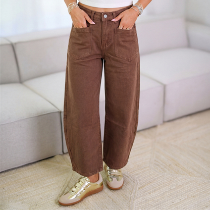 📢📢55% OFF !! ⏰Women's High-Waist Wide-Leg Pants