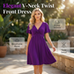 📢📢55% OFF !! ⏰Elegant V-Neck Twist Front Dress with Pockets
