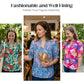 🌸50% OFF NOW🌸Women's Boho V-Neck Puff Sleeve Blouse | Floral Print Dressy Casual Top for Office & Weekend Wear