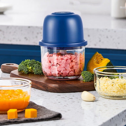 🎁2026 New Arrivals 60% OFF💥Cordless Multifunctional Mini Electric Food Processor, Wireless Portable Kitchen Chopper for Minced Meat, Garlic & Baby Puree, Fast Food Prep Kitchen Helper