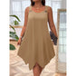 👗 50% DE RÉDUCTION 🌊 Robe sans manches à ourlet asymétrique pour femme – Tissu fluide & coupe légère – Parfaite pour l’été, les soirées ou les vacances – un style moderne et facile à porter ✨