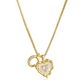 💎 LIMITED-TIME 55% OFF! 💥 Heart Shaped Letters Micro Pave Chain Necklace – Initial Pendant, Titanium Steel, Adjustable ✨