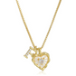 💎 LIMITED-TIME 55% OFF! 💥 Heart Shaped Letters Micro Pave Chain Necklace – Initial Pendant, Titanium Steel, Adjustable ✨