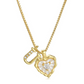 💎 LIMITED-TIME 55% OFF! 💥 Heart Shaped Letters Micro Pave Chain Necklace – Initial Pendant, Titanium Steel, Adjustable ✨