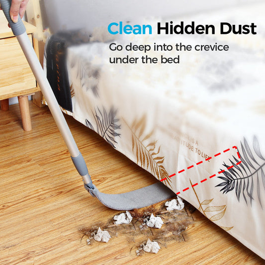 ⏳🔥LIMITED-TIME 50% OFF! ⏰Flexible Microfiber Duster – Long Handle, Bendable Head, Reusable