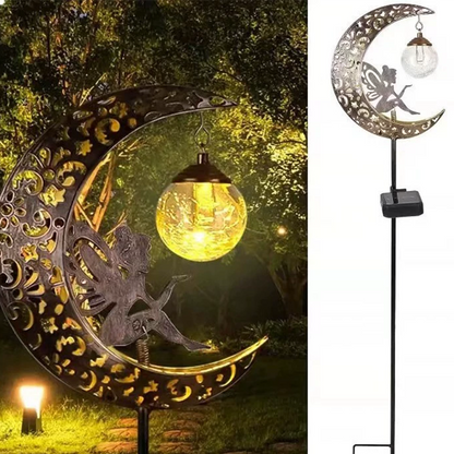 🔥 50% OFF on selected products🎉Solar Fairy Moon Garden Stake Light