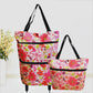 🔥Limited Offer ￡11.99!!⚡50K+ SOLD!🛍️2-in-1 Convertible shopping tote – hides wheels, holds 20kg, expands with zipper!