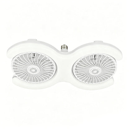 📢📢50% OFF !! ⏰Dual-Head LED Ceiling Fan with Light