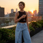 👖 55% OFF NOW! ✨ Women's Asymmetrical Waist Wide Leg Jeans – Unique waist design, relaxed fit & versatile – Perfect for chic everyday style & casual outings 🌿