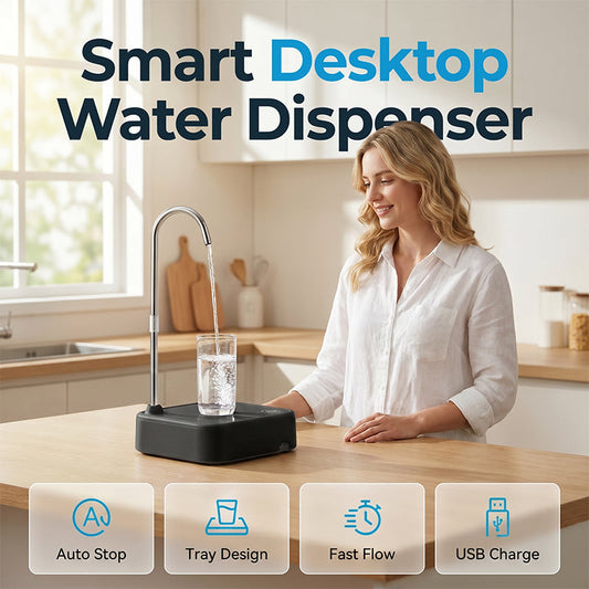⏳🔥LIMITED-TIME 50% OFF! ⏰💧Electric Water Bottle Pump🥛