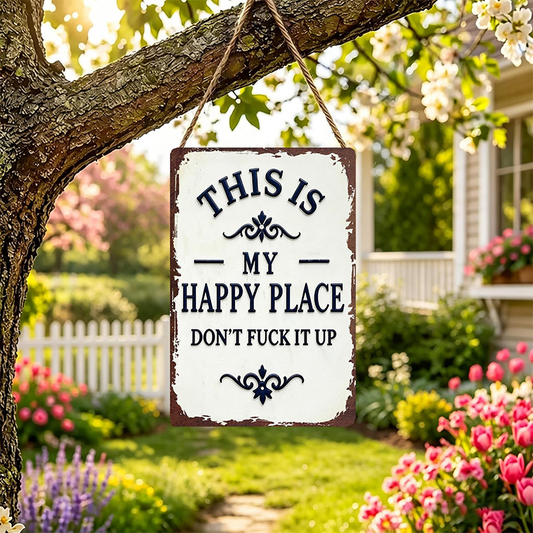 ⏳Limited-time 60% off⏰Retro Metal Sign Vintage Tin Sign🏡💬