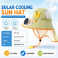 🧢60% OFF NOW! ☀️ Sun Protection Flap Hat with Built-in Cooling Fan – Solar-powered & breathable – Keeps you cool outdoors – perfect for gardening, hiking or sports 🌬️✨
