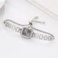 📢🔥LIMITED-TIME 63% OFF!⏰Women Drawstring Bracelet Watch Square Quartz