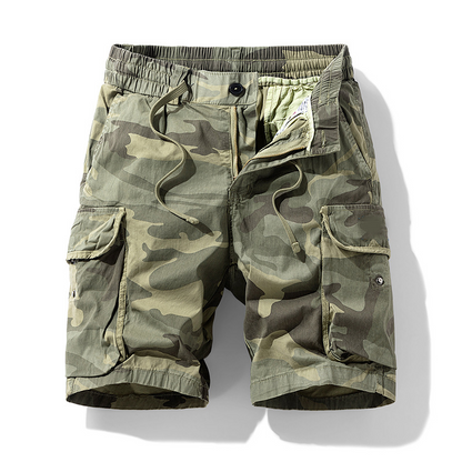 🩳 LIMITED-TIME 55% OFF! ✨ Men's Casual Relaxed Fit Cargo Shorts – Multi-Pockets, Breathable, Rugged 🌲